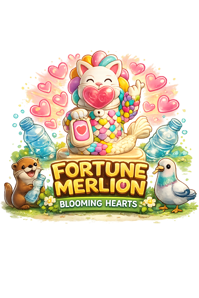 Fortune Merlion: Blooming Hearts